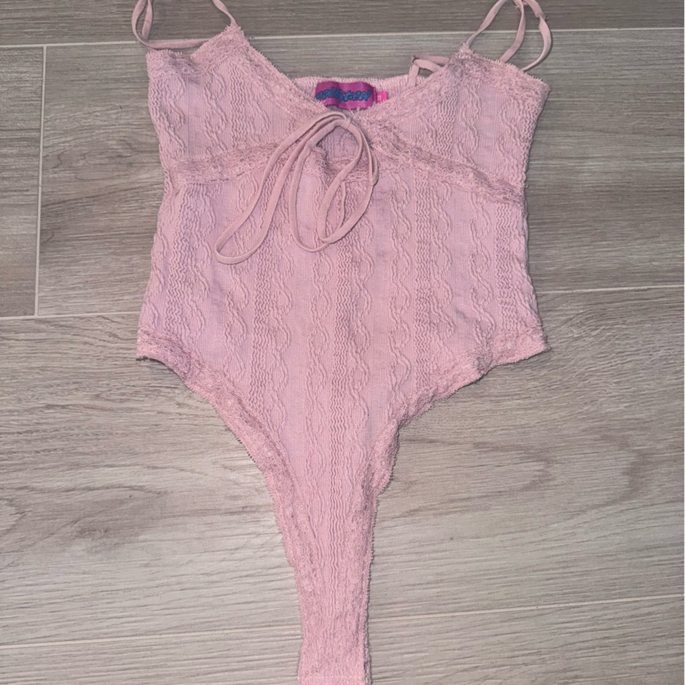 Edikted Pink Panties Intimates Sleepwear
